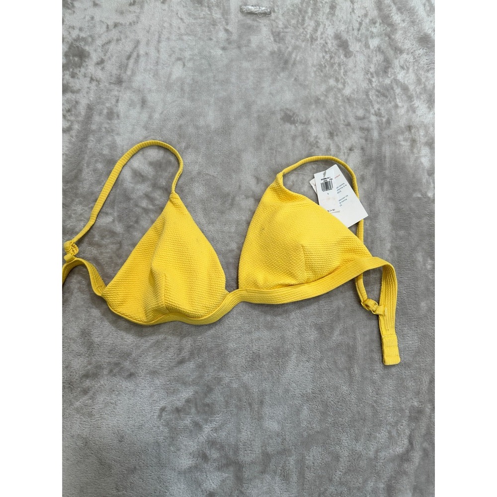 Old Navy Bikini Top Womens Size Large Yellow